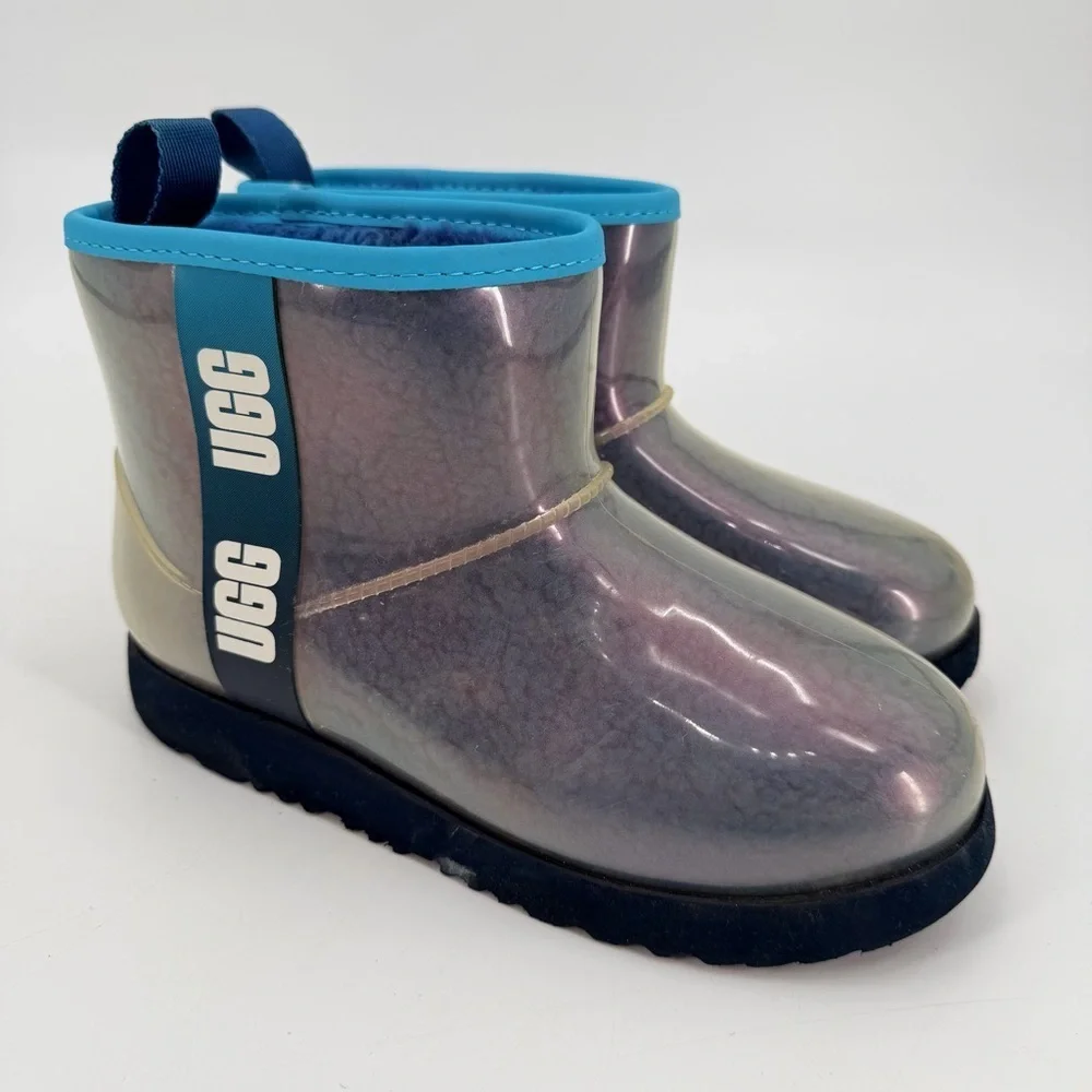 UGG Waterproof Classic Iridescent Mini Boots Girls Big Kid 5